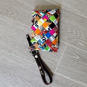 Nahui Ollin Candy/Gum Wrapper Coin Purse